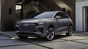2026 Audi Q4 e-tron parked sideview