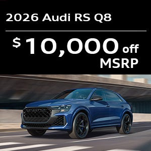 2026 New Audi RSQ8 Special