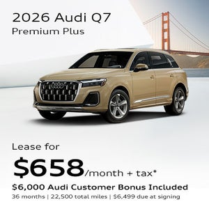 2026 Audi Q7 45 Premium Plus Parked