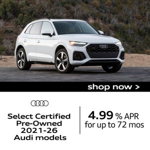 Front/Side View of Audi