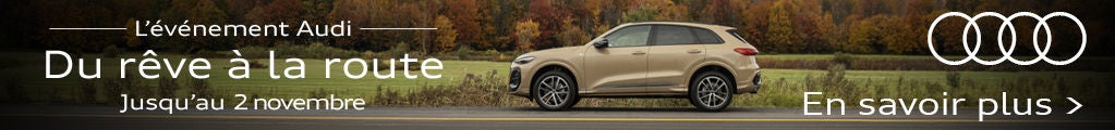 Offres d'octobre 2026 sur l'Audi Q5 2026 chez Audi de Québec.