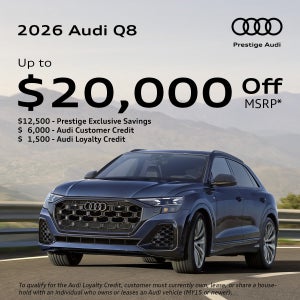 2026 Audi Q8 Discount Offer