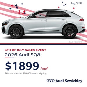 2026 Audi SQ8 Prestige lease special