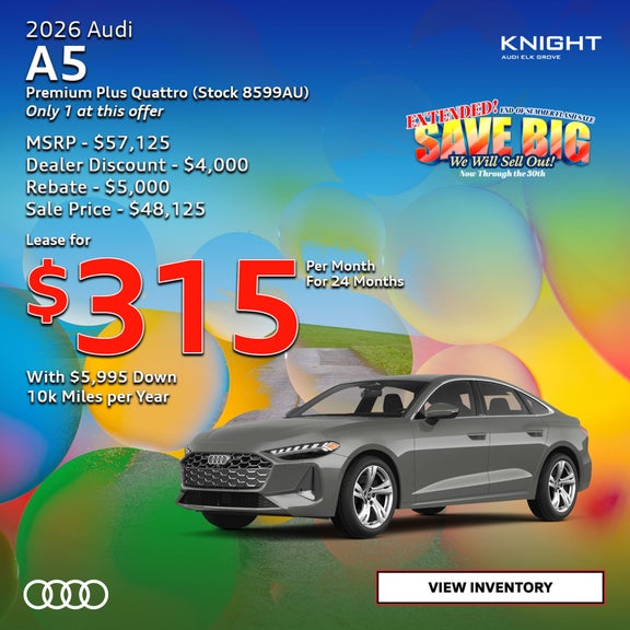 Audi A5 Sale