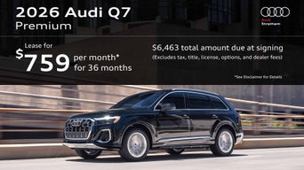 2026 Audi Q7 December Specials