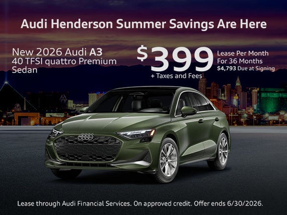 Audi A3 Special