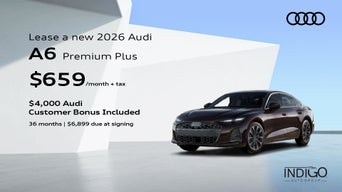 2026 Audi A6 Sedan Premium Plus forward facing