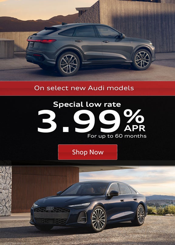 3.99 finance Audi 2026