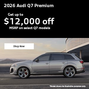 Side view of an Audi Q7