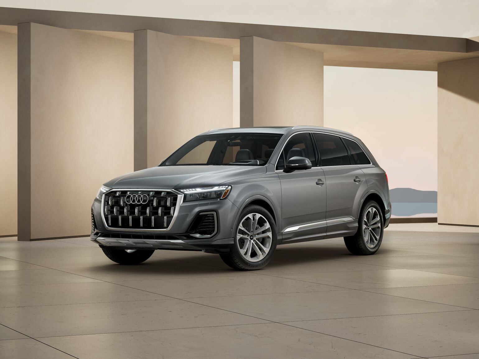 Audi Q7 trim level Prestige in Samurai Gray metallic