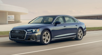 Lifestyle image of a 2026 Audi Q8