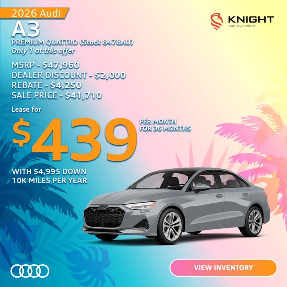 Audi A3 Sale