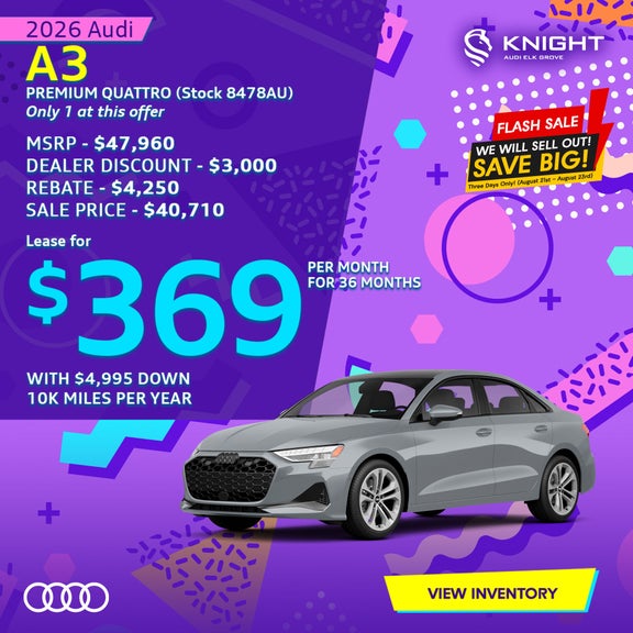 Audi A3 Sale