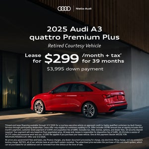 2025 Audi A3 Demo Special