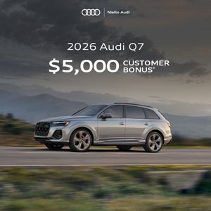 2026 Audi Q7 Customer Bonus Available
