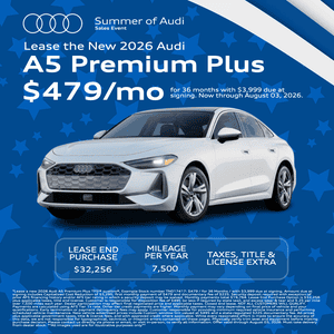 Lease the New 2026 Audi A5 Premium Plus $479/mo