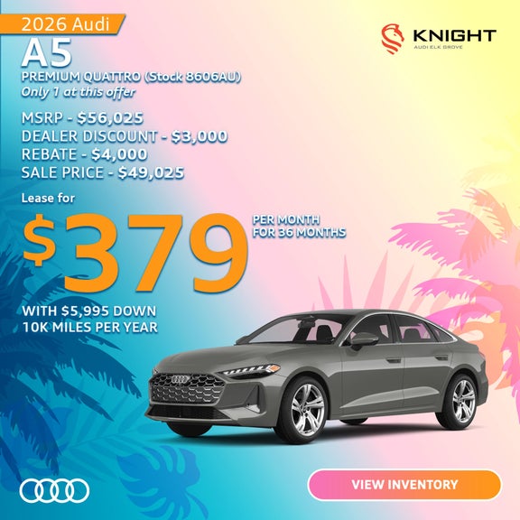 Audi A5 Sale
