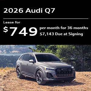 2026 Audi Q7 Premium APR Specials