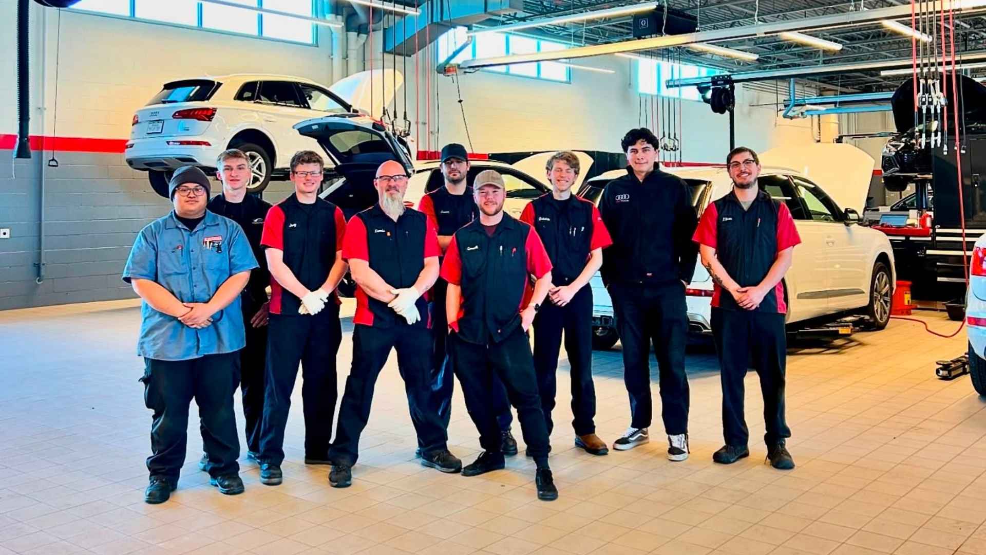 Factory-Certified Audi Technicians