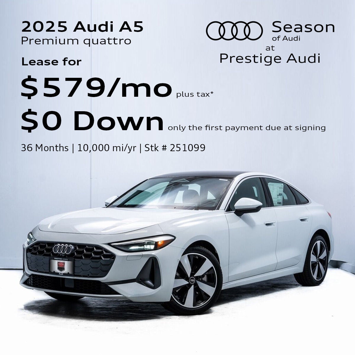 2025 Audi A5 Premium quattro