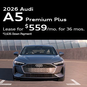 Offer for the 2026 Audi A5.