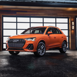 Front View Side of 2025 Audi Q3 45