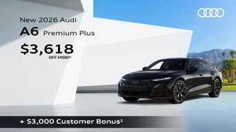 2026 Audi A6 Premium Plus front facing