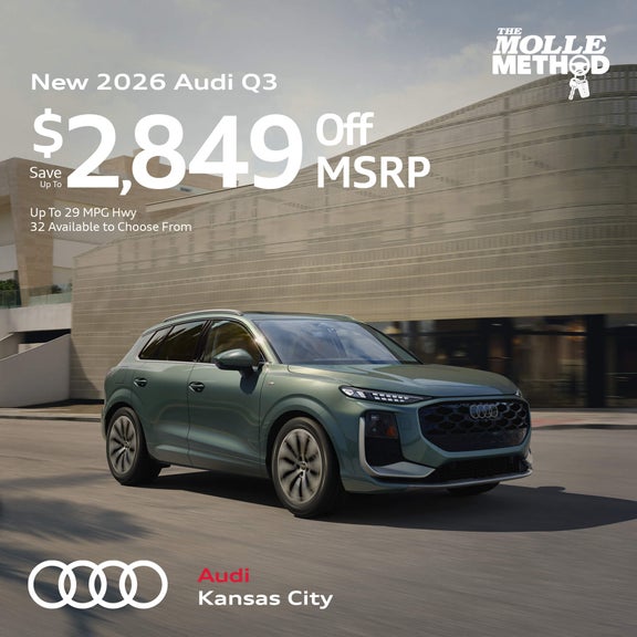 New 2026 Audi Q3  Save Up To $2,849 off MSRP