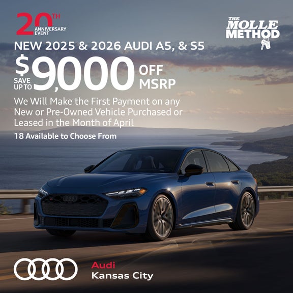 NEW 2025 & 2026 AUDI A5, & S5  SAVE UP TO $9,000 OFF MSRP  