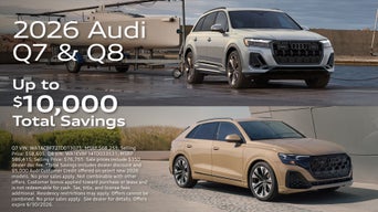 2026 Audi savings