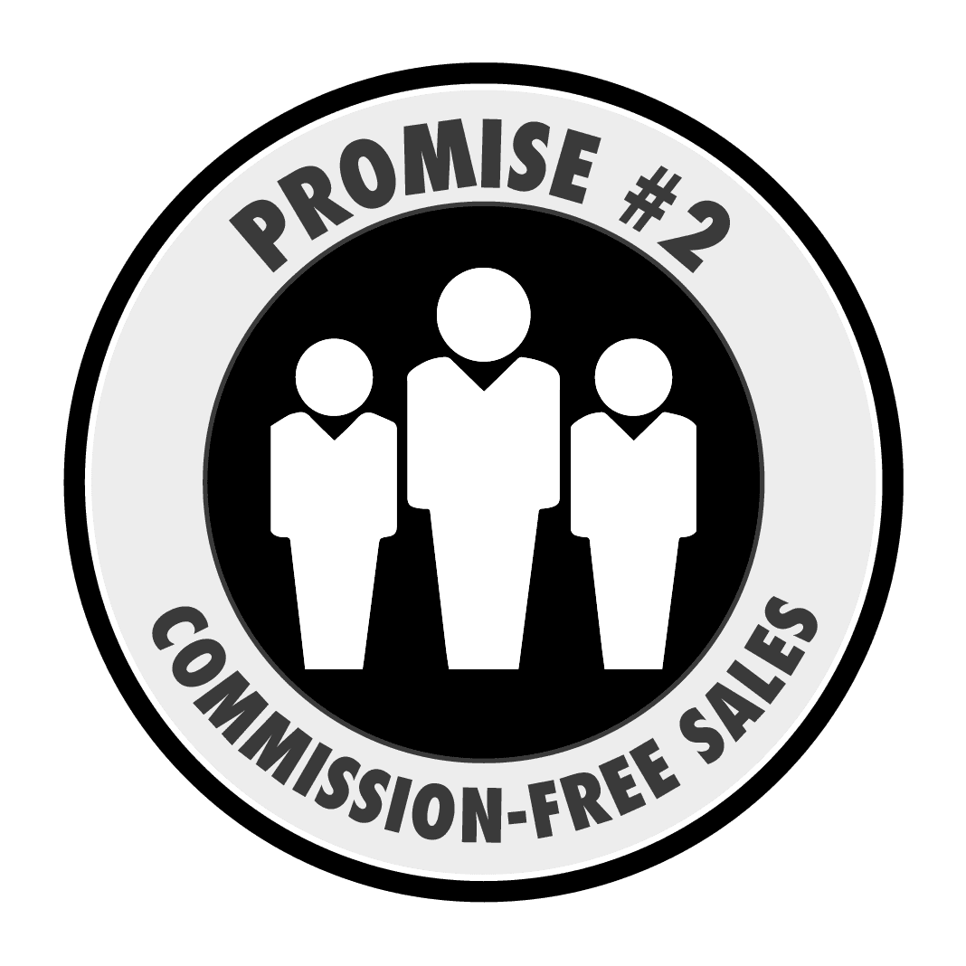 Icon of three men in suits. 