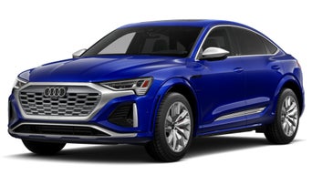 Three-quarter front view of the Audi SQ8 Sportback e-tron®.