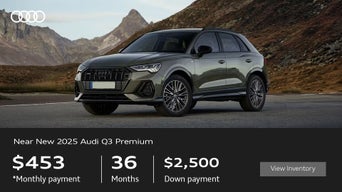 Q3 parked with left facing view