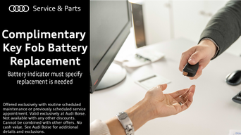 Service technician servicing tire.