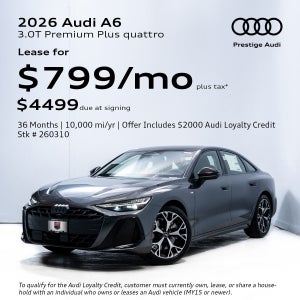 2026 Audi A6 Lease Offer