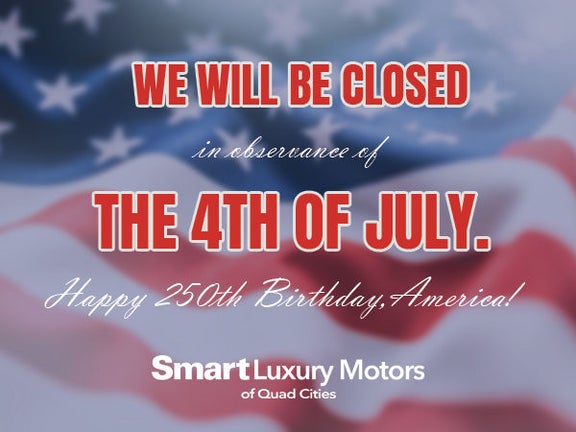 Closed July 4th
