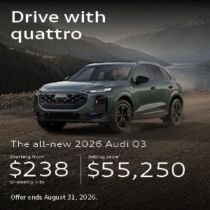 The all-new 2026 Audi Q3