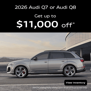 Side view of an Audi Q7