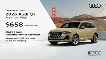 2026 Audi Q7 45 Premium Plus front facing