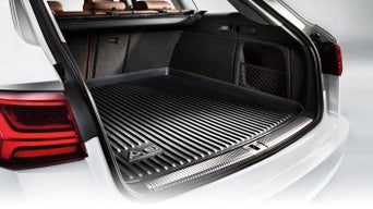 Depiction of the luggage liner in use.