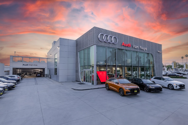 Exterior of Audi Van Nuys