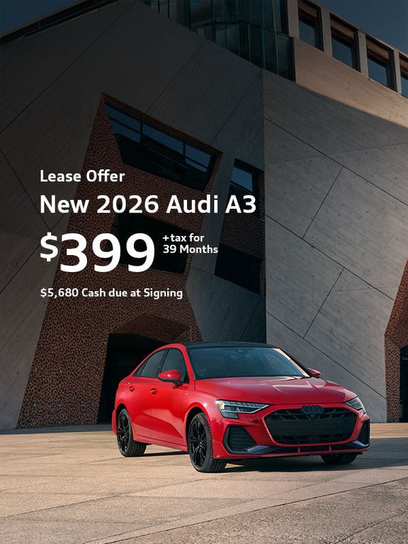 Red 2026 Audi A3