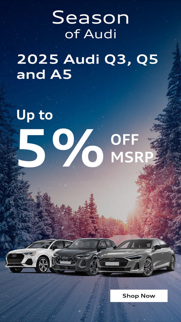 Up to 5% off MSRP