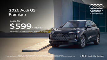 Lease the Audi Q5 in Manhattan New York Today NYC