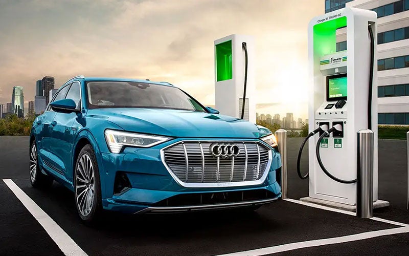 Audi e-tron Mobile Charging Station