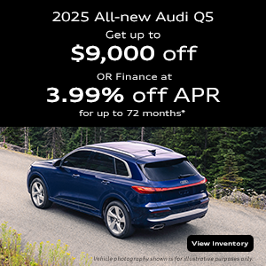 Front view of an Audi Q5