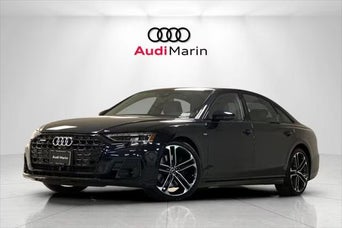 2025 Audi A8 55 TFSI quattro front facing