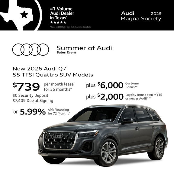 New 2026 Audi Q7