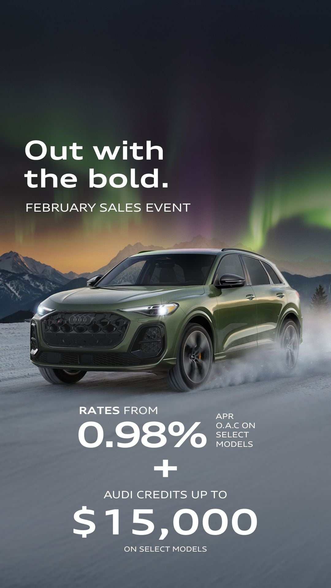 An All-New 2025 Audi Q5 and the February Sale Event
