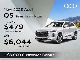 front facing 2025 Audi Q5 parked